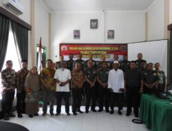 Kadispora Aceh Tamiang Ikut Kegiatan Program Analisa Komsos Kodim 0117/Atam