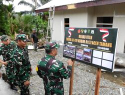 Tim Wasev Mabes TNI Teliti Jembatan TMMD Reguler ke 119 Kodim 0117/Aceh Tamiang