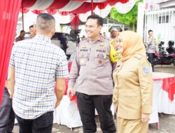 Plt. Bupati Bersama Kapolres Labuhanbatu Melepas Pemberangkatan Hasil Rekapitulasi Penghitungan Perolehan Suara