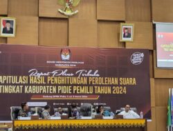 Caleg DPD RI Dapil Aceh Ngamuk Gulingkan Meja, Rapat Akhir Rekapitulasi Suara Pemilu 2024