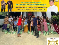 Menyambut Bulan Suci Ramadhan, Rakan Haji Ilham Pangestu Santuni Anak Yatim