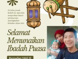 Rizky Zulianda Sekeluarga Mengucapkan Mohon Maaf Lahir Dan Batin. Marhaban ya Ramadhan. Selamat Menunaikan Ibadah Puasa