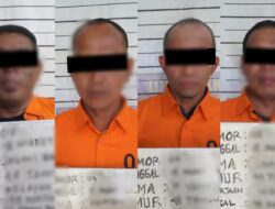 Polisi Tahan Empat Pelaku Pengeroyokan dan Pengrusakan Kantor KONI Aceh Timur