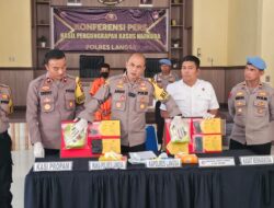 Polres Langsa Bongkar Peredaran Narkoba, 2 Kg Sabu Diamankan