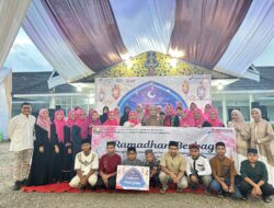 Anak-anak Yatim Yayasan Yasin Kampung Rantau Pauh Menerima Santunan dari Pertamina EP Field