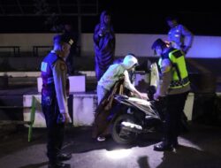 Cegah Aksi Balap Liar dan Kenakalan Remaja Polres Bener Meriah Lakukan Patroli Malam