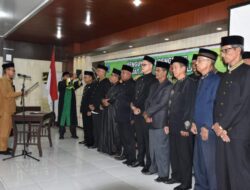 Pengukuhan Pengurus Majlis Adat Aceh (MAA) Kota Langsa untuk masa bakti priode 2024-2029