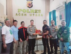 Dinilai Berhasil Ciptakan Situasi Kondusif Selama Pemilu 2024, PWO Aceh Utara Serahkan Pengharagaan Kepada Kapolres Dan Jajarannya