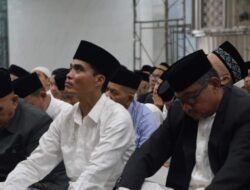 Pemerintah Kota Langsa Laksanakan Sholat Idul Fitri 1 Syawal 1445 H/2024M di Mesjid Agung Darul Fallah Kota Langsa