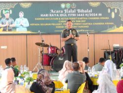Komando Distrik Militer 0117/Aceh Tamiang Gelar Acara Halal Bihalal