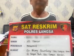 Langgar Qanun Aceh nomor 6 tahun 2014 Sat Reskrim Polres Langsa Tangkap Pelaku Jarimah maisir