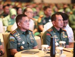 Pangdam IM menghadiri kegiatan Apel Komandan Satuan Terpusat TA 2024.