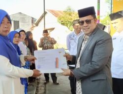 Hadiri BKMT Tingkat Kecamatan Bukit, Pj. Bupati Haili Yoga Ajak Masyarakat Gemar Baca Al-qur’an dan Menyantuni Anak Yatim.