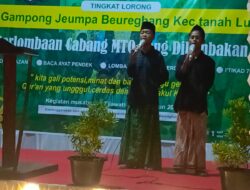 ACARA PEMBUKAAN MTQ 1445H/2024 M.DI GAMPOENG JUEMPA BERGHANG KECAMATAN TANAH LUAS ACEH UTARA