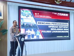 Rapat Koordinasi Menghadapi Idul Fitri, Kapolres Lhokseumawe paparkan Renpam Operasi Ketupat Seulawah 2024