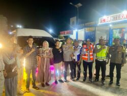 PELEPASAN MUDIK GRATIS DAN PENGECEKAN KESEHATAN SERTA PENGECEKAN URIN PARA SOPIR MOBIL PENUMPANG UMUM