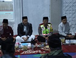 Kapolres Bener Meriah Menghadiri Gema Takbir Menyambut Hari Raya Idul Fitri di Masjid Babussalam Simpang Tiga Redelong 