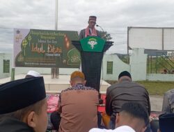 Kodim 0119/BM: Gelar Solat Idul Fitri 1 Syawal 1445 H /2024 M