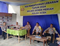 Perhatian Terhadap Kesehatan Personel: Polres Bener Meriah Memastikan Stamina Tetap Terjaga Selama Ops Ketupat