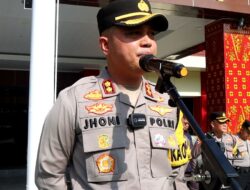 Polres Muara Enim menggelar kegiatan Simulasi Sistem Pengamanan Mako Jelang Pilkada