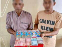 Dua orang Pelaku Judi Kartu Remi Dengan Taruhan Uang di Bener Meriah Ditangkap Polisi