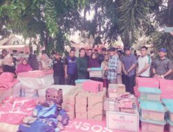 Pemko Langsa Salurkan Bantuan Pasca Kebakaran di Block PJKA Paya Bujok Blang Pase