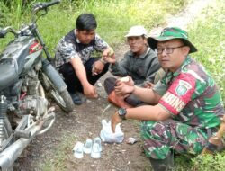 Babinsa Sambangi Petani di Kebun Kopi