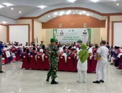 Babinsa Koramil 0201-08/MA Monitoring Keberangkatan Calhaj dari Asrama Haji Embarkasi Medan