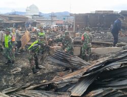 Dandim: Kerahkan Personil Pasca Kebakaran Simpang Bahagie Bertona