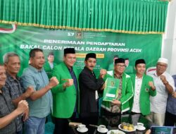 Tarmilin Masuk Daftar PPP Balon Nagan Raya Manfaatkan SDA