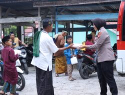 Polres Bener Meriah Lakukan Jum’at Bersih (Berbagi Kasih) Sebagai Bentuk Kepedulian Kepada Sesama