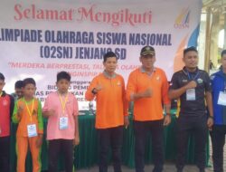 93 Siswa SD Mengikuti Ajang Olimpiade Olah Raga Nasional( O2SN ).