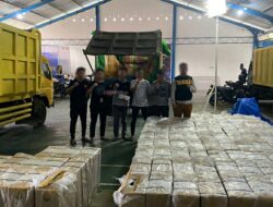 Bea Cukai Langsa Sita 2,73 Juta Batang Rokok Ilegal dan Dua Dump Truk