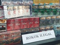 Ribuan Rokok Ilegal Asal Thailand Berhasil Diamankan di Perairan Aceh Tamiang