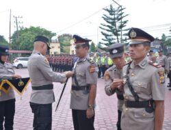 Kapolres Langsa Pimpin Sertijab Kabag Log, Kasat Intelkam, dan Kapolsek Langsa Timur