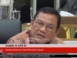 Raker Komisi IV DPR Dengan Menteri Pertanian, Hanan A Rozak Beri Terobosan Untuk Atasi Persoalan Petani