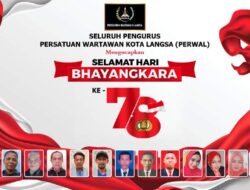 Ketua Perwal Ucapkan HUT Bhayangkara ke-78