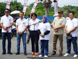 Plt Bupati Buka Kejuaraan Road Race Piala Ketua KNPI Kabupaten Labuhanbatu