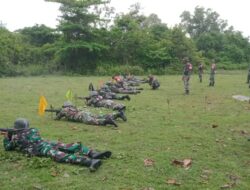 Asah Kemampuan Prajurit, Kodim 0103/Aceh Utara Gelar Latihan Menembak Semester 1 TA 2024.