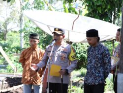 Kapolres Bener Meriah Laksanakan Peletakan Batu Pertama Pembangunan Rumah Dalam Rangka HUT Bhayangkara Ke – 78 Tahun 2024