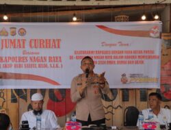 JUM’AT CURHAT KAPOLRES NAGAN RAYA BERSAMA PARA KETUA PARTAI POLITIK NASIONAL DAN LOKAL SE-KABUPATEN NAGAN RAYA