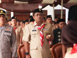 Dandim 0104/Aceh Timur Hadiri Pelantikan Pengurus Pramuka Kota Langsa 2024-2029