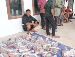 Desa Pakat Jeroh Kecamatan Bandar Potong Hewan Qurban di Hari Raya Idul Adha 1445 H/ 2024 M