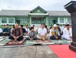 Kodim 0119/BM: Selenggarakan Sholat Idul Adha 10 Dzulhijjah 1445 H