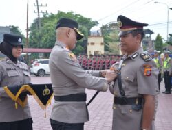 Kapolres Langsa Pimpin Sertijab Kabag Log, Kasat Intelkam, dan Kapolsek Langsa Timur