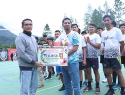 Perebutan Posisi Ketiga Turnamen Voli Kapolres Bener Meriah Cup: Polres A Taklukkan BSI dengan Skor 3-2