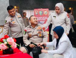 Bhakti Kesehatan Hari Bhayangkara, Polda Sumsel Peduli Personel TNI-Polri Penyandang Disabilitas