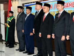 Pj. Walikota Langsa Melantik Dan Mengambil Sumpah Eselon II