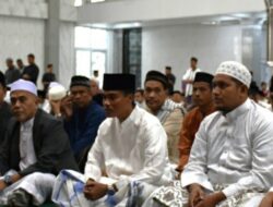 Pemko Langsa Dan Masyarakat Laksanakan Shalat Idul Adha 1445 H/ 2024 M Di Masjid Darul Falah Langsa