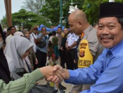 Pasar Pangan Murah Dalam Rangka Peringati HUT Bhayangkara Ke-78